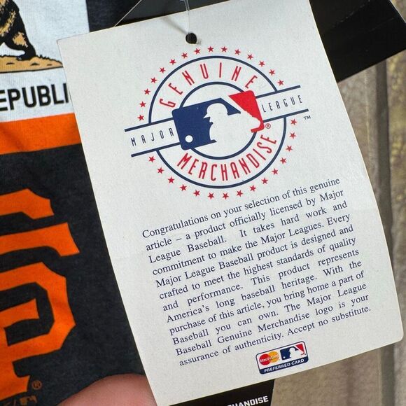 Nike Dri Fit Gray Orange Women's Athletic Giants MLB California SF Top M NWT - Picture 6 of 7
